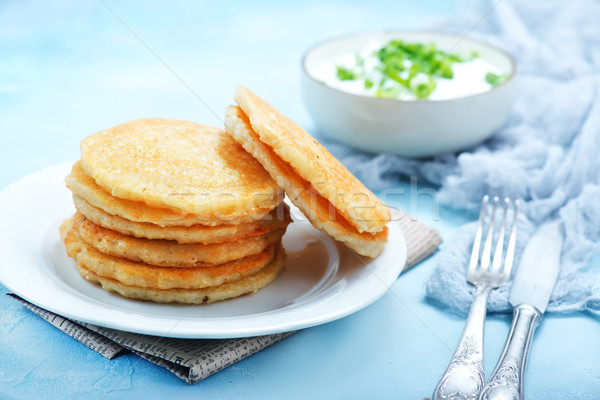 potato pancakes Stock photo © tycoon
