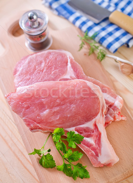 raw meat Stock photo © tycoon