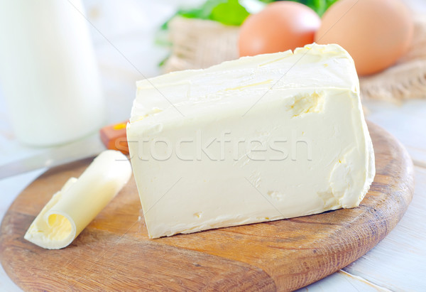 Stock foto: Margarine · Essen · Licht · Gesundheit · Küche · Tabelle