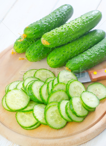cucumber Stock photo © tycoon