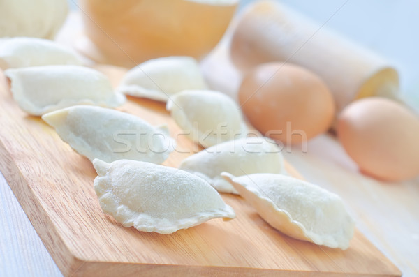 raw dumpling Stock photo © tycoon