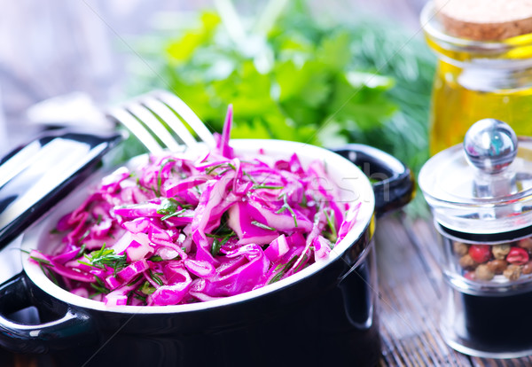 cabbage salad Stock photo © tycoon