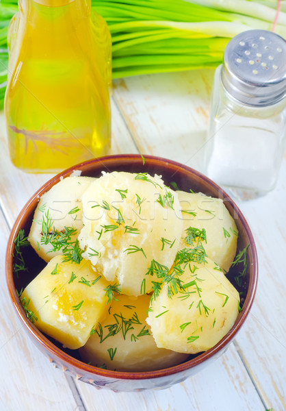 boiled potato Stock photo © tycoon