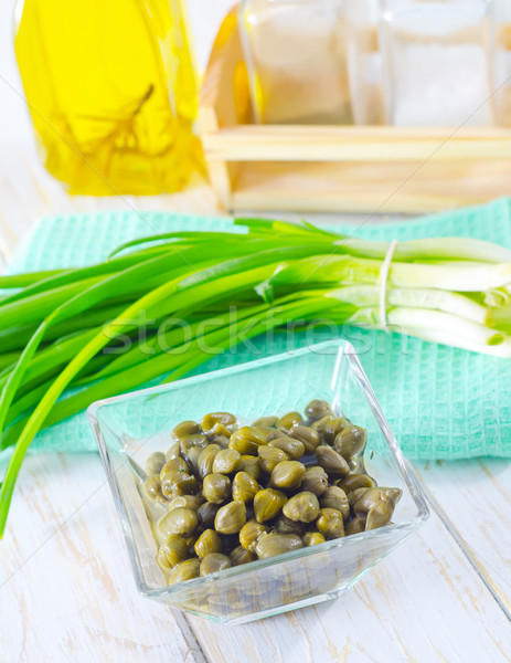 Stock photo: capers