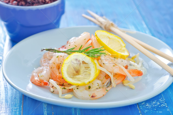 Stockfoto: Salade · partij · groene · Rood · barbecue · bbq