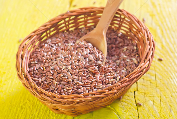 flax seed Stock photo © tycoon