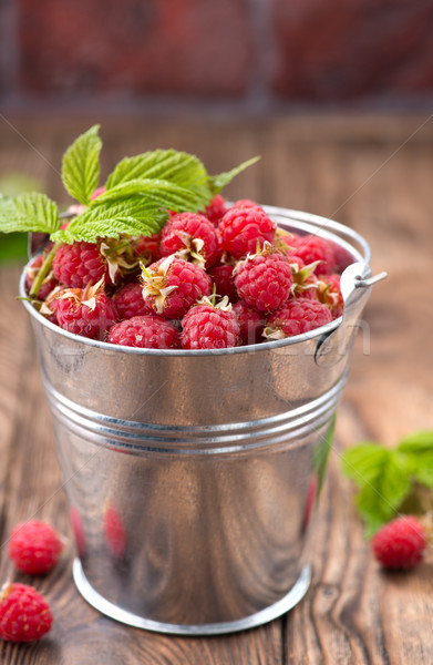 Stock photo: raspberry