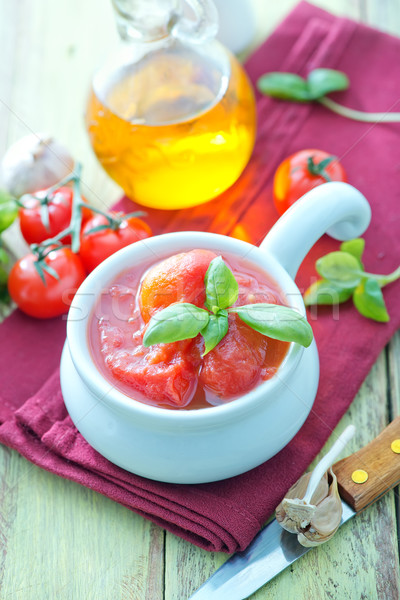 tomato in sauce Stock photo © tycoon