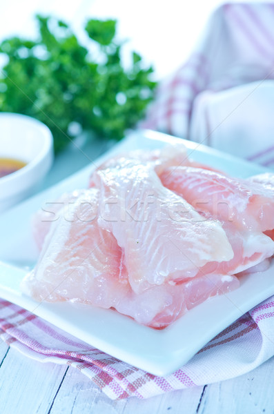 raw fish Stock photo © tycoon