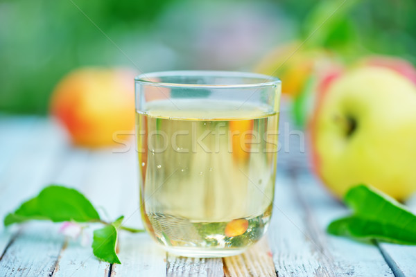 apple juice Stock photo © tycoon