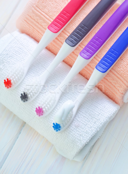 toothbrush Stock photo © tycoon