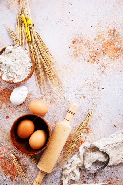 ingredients for baking Stock photo © tycoon