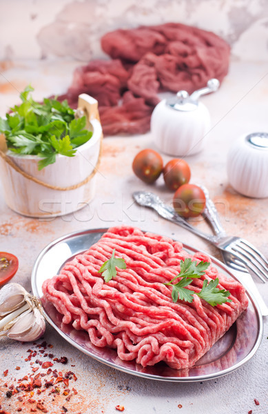 minced meat  Stock photo © tycoon