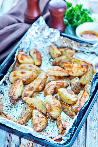 baked potato Stock photo © tycoon