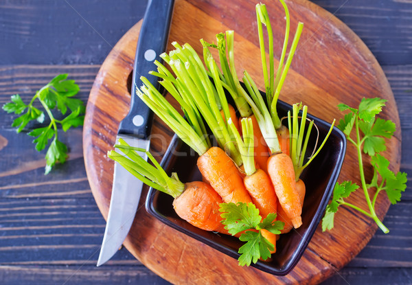 fresh carrot Stock photo © tycoon
