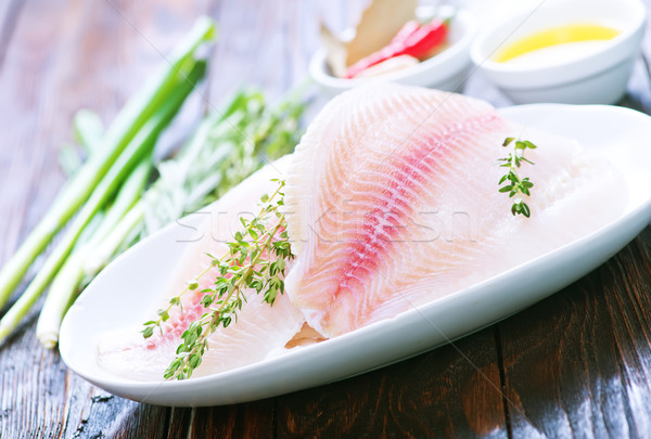 fish fillet Stock photo © tycoon