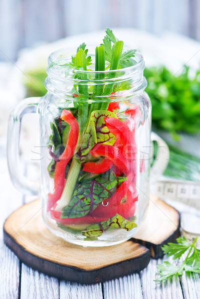 fresh vegetable salad Stock photo © tycoon