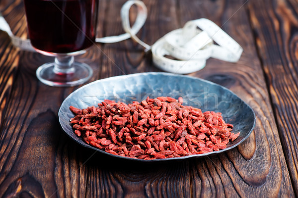 goji and drink Stock photo © tycoon