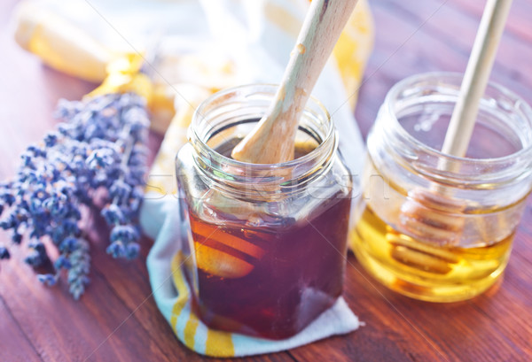 Méz fa egészség háttér tányér szín Stock fotó © tycoon