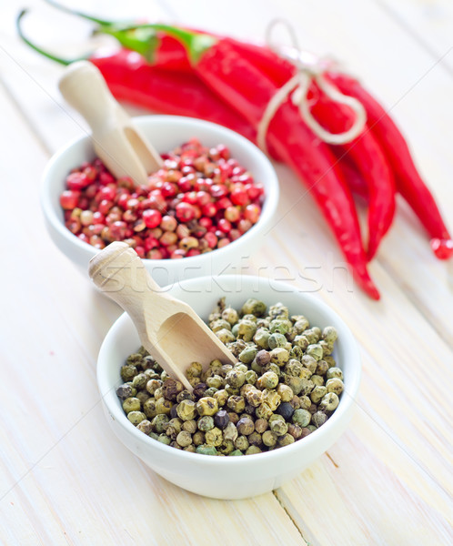 Chilli étel háttér gyógyszer csoport szín Stock fotó © tycoon