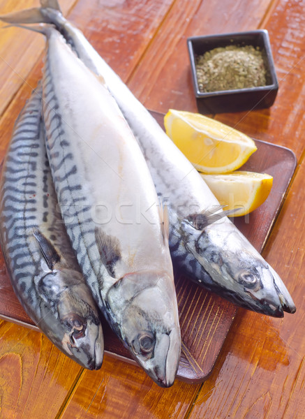 raw fish Stock photo © tycoon