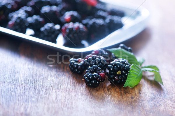Stock photo: blackberry