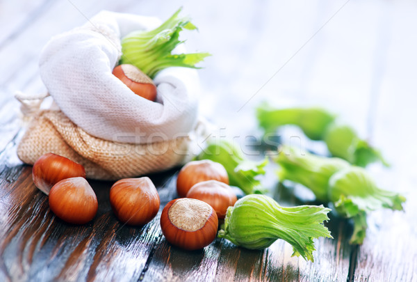 hazelnuts Stock photo © tycoon