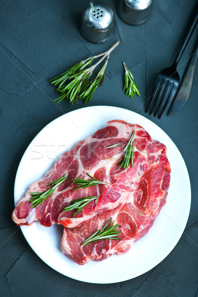 raw meat Stock photo © tycoon