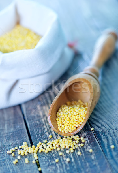 raw millet Stock photo © tycoon