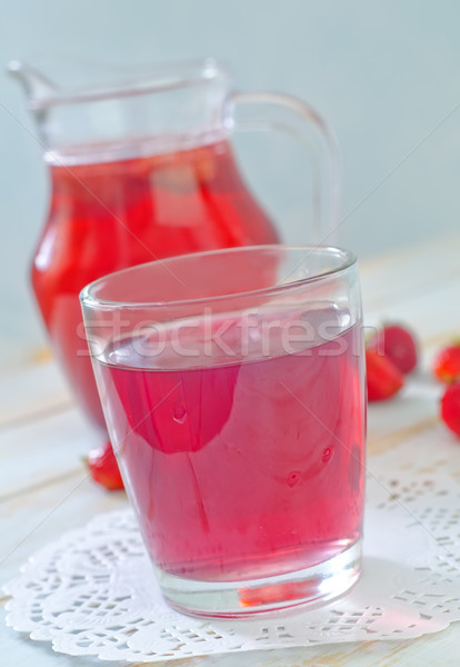 drink from strawberry Stock photo © tycoon