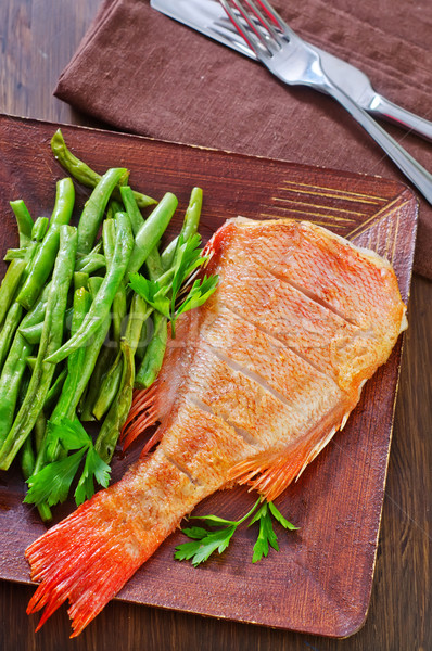 fried fish Stock photo © tycoon