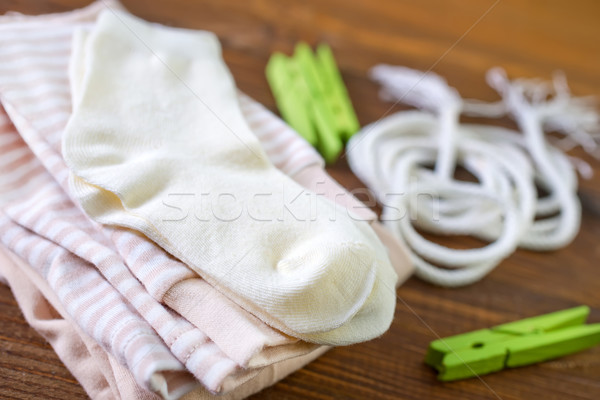 baby clothes Stock photo © tycoon