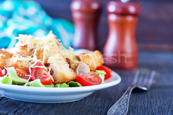 Stock photo: caesar salad