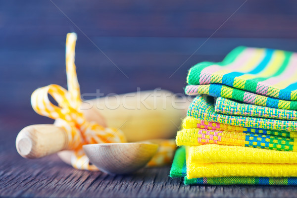 kitchen towels Stock photo © tycoon