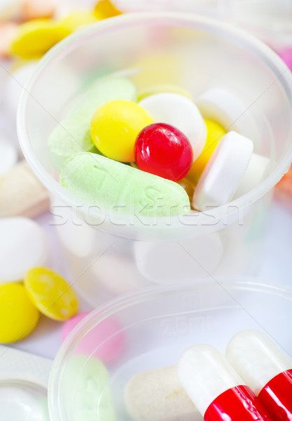 pills Stock photo © tycoon