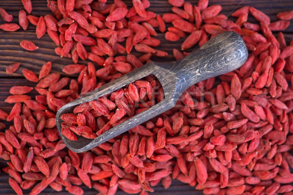 dry red berries Stock photo © tycoon