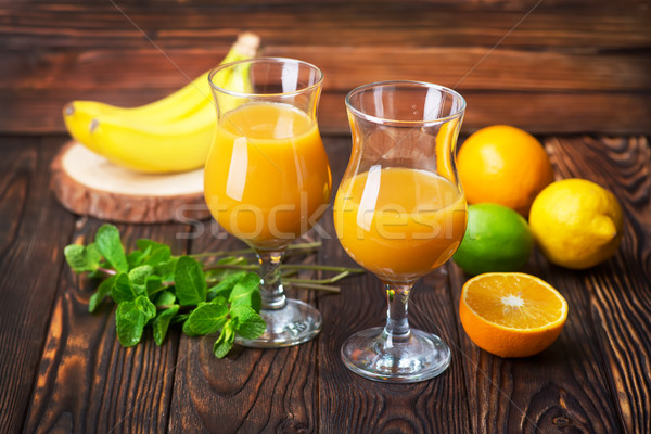 orange juice Stock photo © tycoon
