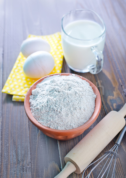 ingredients for dough Stock photo © tycoon