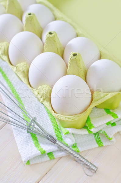 雞蛋 木 雞蛋 廚房 殼 商業照片 © tycoon