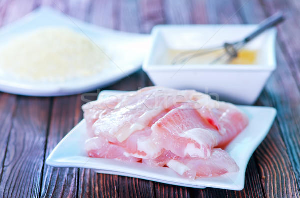 raw fish Stock photo © tycoon