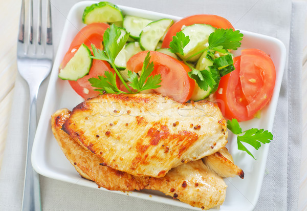 fried chicken Stock photo © tycoon