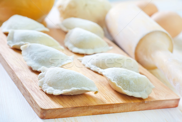 ingredients for dough and dumpling Stock photo © tycoon