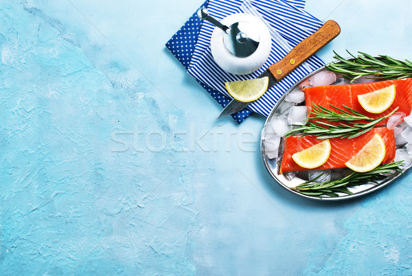 Stock photo: salmon