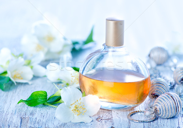 Parfum bouteille printemps nature lumière verre [[stock_photo]] © tycoon