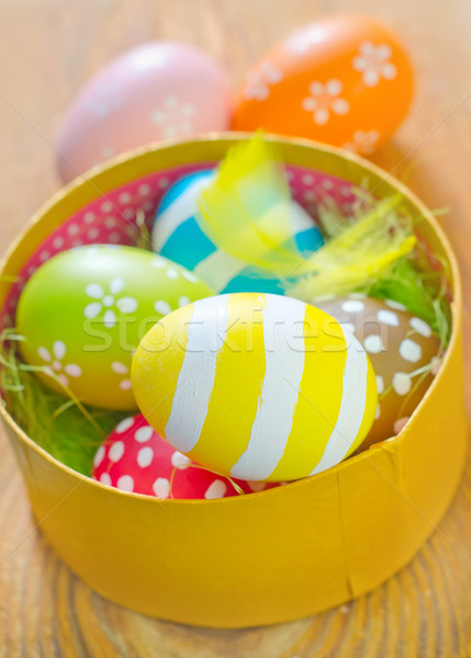 easter eggs Stock photo © tycoon