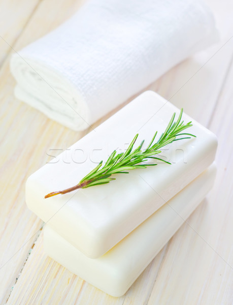 White soap Stock photo © tycoon