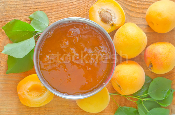 jam and apricots Stock photo © tycoon