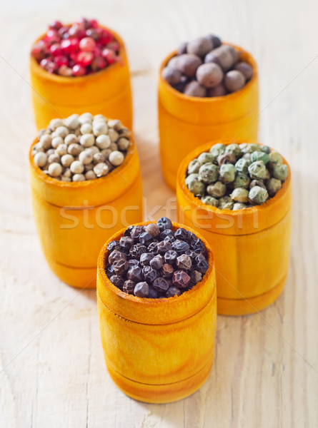 Stock photo: pepper mix