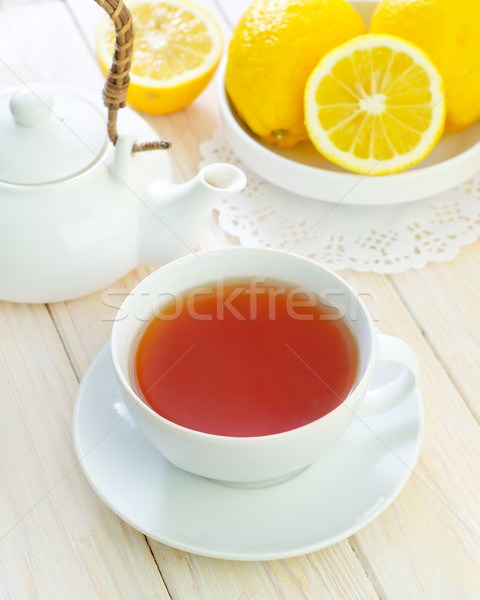 Fresh tea Stock photo © tycoon