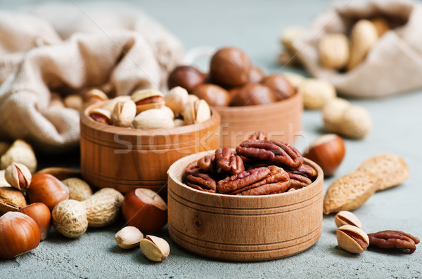 Nuts Stock photo © tycoon